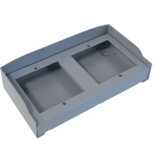 MTM Surface Mounting Box 1 by 2 Module
