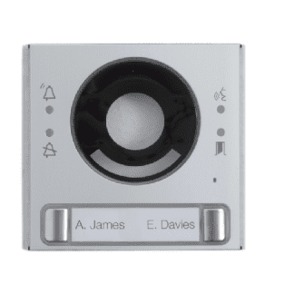 MTM 2 Button Video Intercom Front Plate